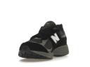New Balance 2002R Black Dark Grey White
