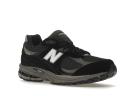 New Balance 2002R Black Dark Grey White