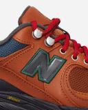 New Balance 2002R - Brown / Team Red 11