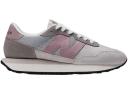 New Balance 237 Concrete Grey Matter True Red