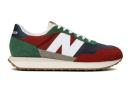 New Balance 237 Red Green Navy