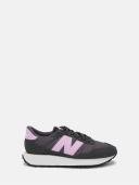 New Balance 237 Sneakers in Black and Purple