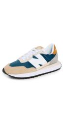 New Balance 237 Sneakers | Tan/Blue | Size 8 | East Dane