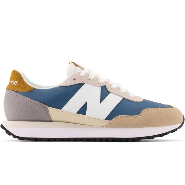 New Balance 237 Sneakers | Tan/Blue | Size 8 | East Dane