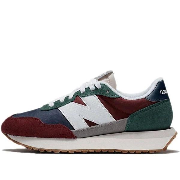 New Balance 237v1 'Scarlet Team Forest Green' (Cozy/Unisex/Low Top/Wear-resistant) MS237EA