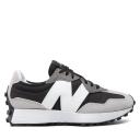 New Balance 327 Black White Grey