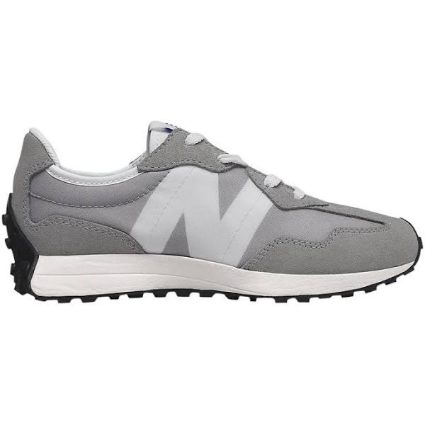 New Balance 327 - Boys' Grade School Grey/White Size 05.0