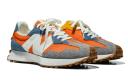 New Balance 327 'Dark Blaze Blue' (Cozy/Unisex/Non-Slip) MS327SFC