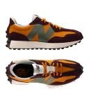 New Balance 327 Madras Orange Burgundy