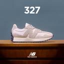 New Balance 327 Moonbeam White