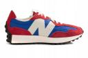 New Balance 327 Natural Indigo Team Red