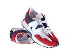 New Balance 327 Natural Indigo Team Red