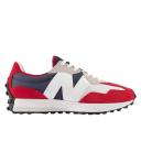 New Balance 327 Natural Indigo Team Red