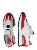 New Balance 327 Natural Indigo Team Red