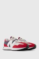 New Balance 327 Natural Indigo Team Red