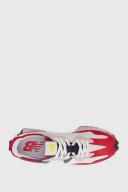 New Balance 327 Natural Indigo Team Red