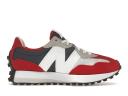 New Balance 327 Natural Indigo Team Red
