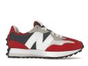 New Balance 327 Natural Indigo Team Red