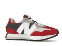 New Balance 327 Natural Indigo Team Red
