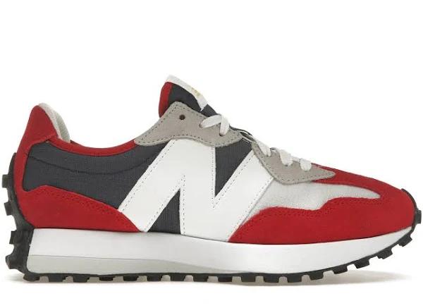 New Balance 327 Natural Indigo Team Red