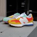 New Balance 327 'Neo Flame' Sneakers | Orange | Women's Size 8