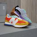 New Balance 327 'Neo Flame' Sneakers | Orange | Women's Size 8