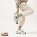 New Balance 327 'Rain Cloud Varsity Green' Sneaker | White | Women's Size 6.5