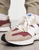 New Balance 327 Sneakers in Beige and terracotta-Neutral