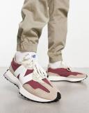 New Balance 327 Sneakers in Beige and terracotta-Neutral