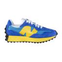 New Balance 327 Sneakers in Blue Multi and Yellow