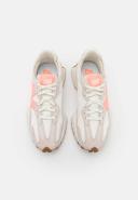 New Balance 327 Sneakers in Cream and Pink-White