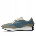 New Balance 327 Sneakers in Grey and Light Blue