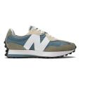 New Balance 327 Sneakers in Grey and Light Blue