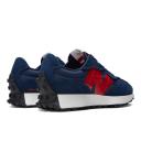 New Balance 327 Sneakers in Navy and Red