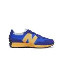 New Balance 327 Sneakers in White and Blue