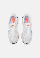 New Balance 327 Sneakers in White and Blue