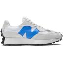 New Balance 327 Sneakers in White and Blue
