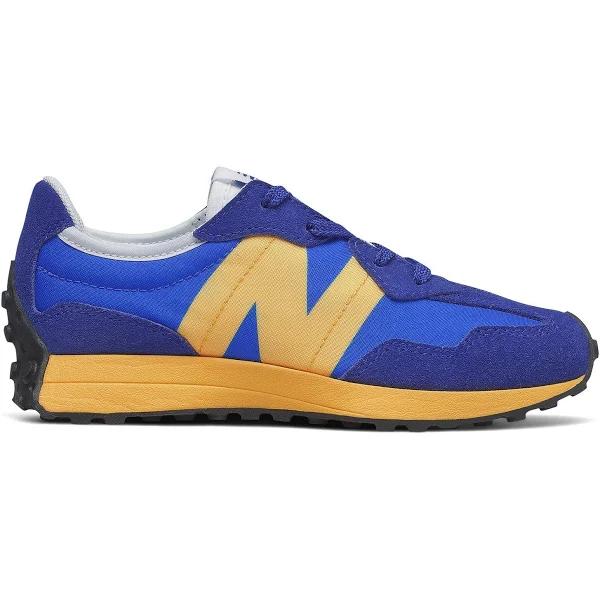 New Balance 327 Sneakers in White and Blue