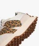 New Balance 327 Sneakers in White and Leopard