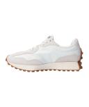 New Balance 327 Sneakers in White and Leopard