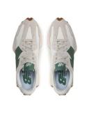 New Balance 327 Sneakers in White & Green