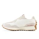 New Balance 327 Sneakers in White & Pink