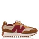 New Balance 327 Trainers in Tan and Pink-Grey