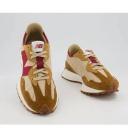 New Balance 327 Trainers in Tan and Pink-Grey