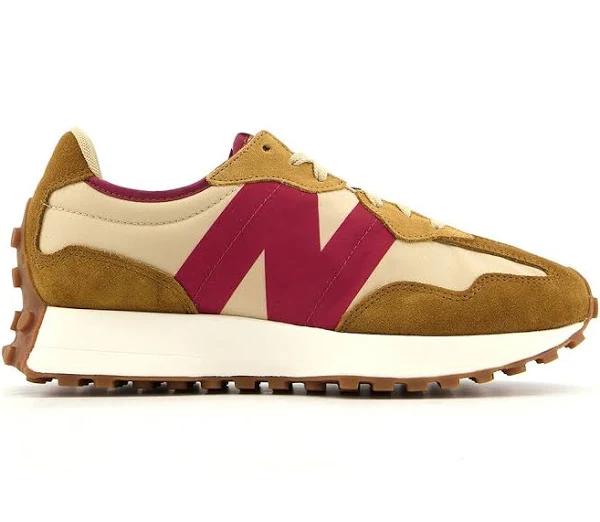 New Balance 327 Trainers in Tan and pink-Neutral