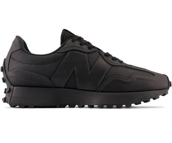 New Balance 327 Triple Black Nubuck