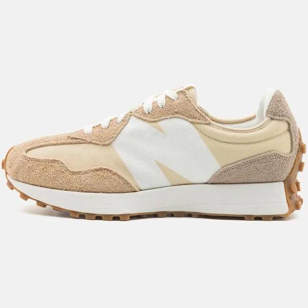 New Balance 327 Unisex Trainers, Size: 42, Beige - shoes