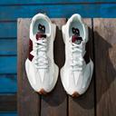 New Balance 327 'White Dark Red' Sneaker | Women's Size 5.5