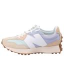 New Balance 327 'White Morning Fog Gum' Sneaker | Tan | Women's Size 8