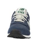 New Balance 373 V2 Trainers Navy Blue White Green - 43